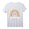 Kinder Schulkind 2022 Schulanfang Regenbogen Einschulung Mädchen T-Shirt – Perfektes Geschenk für den ersten Schultag & Schulstartoutfit