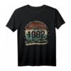 Geburtstag Vintage Februar 1982 T-Shirt - Legendäre Retro Geschenkidee für Männer und Frauen, Limitierte Auflage