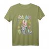 Kinder T-Shirt zum 9. Geburtstag mit Meerjungfrau Nixenflosse - Perfekt für Meerjungfrauen Geburtstagsparty & Geschenkidee