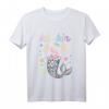 Kinder T-Shirt zum 9. Geburtstag mit Meerjungfrau Nixenflosse - Perfekt für Meerjungfrauen Geburtstagsparty & Geschenkidee
