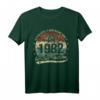 Geburtstag Vintage April 1982 - Legendäres Retro T-Shirt für Männer und Frauen, perfekte Geburtstagsidee für Söhne, Töchter, Brüder, Schwestern, Tanten und Onkel