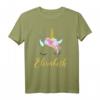 Elisabeth Namen Geschenk - Süßes Einhorn T-Shirt für Mädchen und Damen, Perfekt für Geburtstagsfeiern und Einhorn-Partys