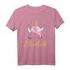 Elisabeth Namen Geschenk - Süßes Einhorn T-Shirt für Mädchen und Damen, Perfekt für Geburtstagsfeiern und Einhorn-Partys
