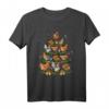 Lustiges Hühner-Weihnachtsbaum-Kostüm T-Shirt – Perfekte Dekoration & Geschenkidee für Hühnerliebhaber & Tierfans zu Weihnachten