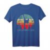 Vintage Taekwondo TKD-Kampfkunst-Tochter T-Shirt - Retro Sonnenuntergang Design, Perfektes Geschenk für Ihre Tochter im Kampfsport