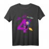 Kinder Mädchen 4 Jahre Hex Hex Ich bin 4. Hexe T-Shirt – Perfekt für den Kindergeburtstag, Party & Geburtstagsfeier
