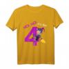 Kinder Mädchen 4 Jahre Hex Hex Ich bin 4. Hexe T-Shirt – Perfekt für den Kindergeburtstag, Party & Geburtstagsfeier
