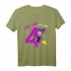 Kinder Mädchen 4 Jahre Hex Hex Ich bin 4. Hexe T-Shirt – Perfekt für den Kindergeburtstag, Party & Geburtstagsfeier