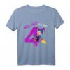 Kinder Mädchen 4 Jahre Hex Hex Ich bin 4. Hexe T-Shirt – Perfekt für den Kindergeburtstag, Party & Geburtstagsfeier