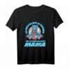 Kinder T-Shirt mit Spruch 'Ich versuche mich zu benehmen aber komme nach meiner Mama' – Lustiges Dino Motiv für Geburtstag, Familie & Freunde