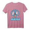 Kinder T-Shirt mit Spruch 'Ich versuche mich zu benehmen aber komme nach meiner Mama' – Lustiges Dino Motiv für Geburtstag, Familie & Freunde