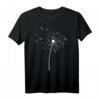 Lustiges Musiknoten Geschenk für Männer und Frauen - Coole Pusteblume Blumen T-Shirt für Musiker, Sangesfreunde und Blumenliebhaber