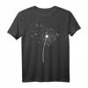 Lustiges Musiknoten Geschenk für Männer und Frauen - Coole Pusteblume Blumen T-Shirt für Musiker, Sangesfreunde und Blumenliebhaber