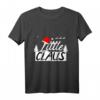 Lustiges Little Claus Weihnachtsmann Kinder T-Shirt - Perfekt für Sohn, Tochter & Familienfeiern in der Weihnachtszeit