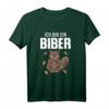 Witziges Ich bin ein Biber Comic Illustration Design T-Shirt – Perfekt für Tierfreunde, Fasching & als Geschenk für Kinder, Mama & Freunde