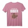 Witziges Ich bin ein Biber Comic Illustration Design T-Shirt – Perfekt für Tierfreunde, Fasching & als Geschenk für Kinder, Mama & Freunde