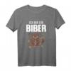 Witziges Ich bin ein Biber Comic Illustration Design T-Shirt – Perfekt für Tierfreunde, Fasching & als Geschenk für Kinder, Mama & Freunde