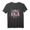 Anja | Lass das die Anja machen | Lustiges Damen T-Shirt mit Namen für Weihnachten, Geburtstag & Muttertag