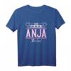Anja | Lass das die Anja machen | Lustiges Damen T-Shirt mit Namen für Weihnachten, Geburtstag & Muttertag