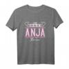 Anja | Lass das die Anja machen | Lustiges Damen T-Shirt mit Namen für Weihnachten, Geburtstag & Muttertag