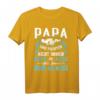 Papa und Tochter Partnerlook T-Shirt mit Spruch - Perfektes Vatertags- und Geburtstagsgeschenk für stolze Väter und Töchter