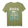 Papa und Tochter Partnerlook T-Shirt mit Spruch - Perfektes Vatertags- und Geburtstagsgeschenk für stolze Väter und Töchter