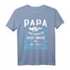 Papa und Tochter Partnerlook T-Shirt mit Spruch - Perfektes Vatertags- und Geburtstagsgeschenk für stolze Väter und Töchter