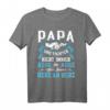 Papa und Tochter Partnerlook T-Shirt mit Spruch - Perfektes Vatertags- und Geburtstagsgeschenk für stolze Väter und Töchter