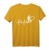 Vater und Tochter Herzschlag EKG Papa T-Shirt - Persönliches Partnerlook Motiv für Vatertag und Geburtstag