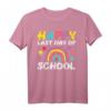 Rainbow Happy Last Day Of School T-Shirt für Lehrer, Mädchen & Kinder – Perfektes Geschenk zum letzten Schultag & Abschluss