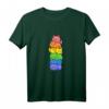 Gay Pride Cat Kawaii Anime Regenbogen Flagge T-Shirt – Niedliches Katzen-Design für LGBTQ, Geburtstage, Weihnachten & Feiertage