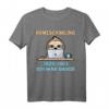 Homeschooling 2020/2021 Ich war dabei! Faultier T-Shirt – Lustiges Geschenk für Schulkinder, Eltern & Home School Outfit während der Pandemie