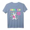 Endlich 12. Geburtstag Geschenk - Lustiges Einhorn T-Shirt für Mädchen, tolle Deko & Geschenkidee für die Geburtstagsparty