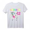 Endlich 12. Geburtstag Geschenk - Lustiges Einhorn T-Shirt für Mädchen, tolle Deko & Geschenkidee für die Geburtstagsparty