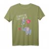 Kinder Ich werde eine große Schwester 2021 T-Shirt mit süßen Elefanten – Perfektes Geschenk für Schwester, Tochter oder Nichte