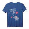Kinder Ich werde eine große Schwester 2021 T-Shirt mit süßen Elefanten – Perfektes Geschenk für Schwester, Tochter oder Nichte