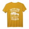 Vater und Tochter - Das perfekte Chaos Team T-Shirt für Familien, Baby Shower & Schwangerschaftsankündigungen