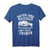 Vater und Tochter - Das perfekte Chaos Team T-Shirt für Familien, Baby Shower & Schwangerschaftsankündigungen
