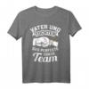 Vater und Tochter - Das perfekte Chaos Team T-Shirt für Familien, Baby Shower & Schwangerschaftsankündigungen