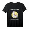 Alpaka Schlafshirt Pyjama Schlafanzug - Lustiges Lama Nachthemd als Geschenk für Nachteulen, Morgenmuffel & Schlafmützen
