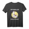 Alpaka Schlafshirt Pyjama Schlafanzug - Lustiges Lama Nachthemd als Geschenk für Nachteulen, Morgenmuffel & Schlafmützen