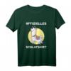 Alpaka Schlafshirt Pyjama Schlafanzug - Lustiges Lama Nachthemd als Geschenk für Nachteulen, Morgenmuffel & Schlafmützen
