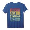 Legendär seit 2007 - 16. Geburtstag Vintage T-Shirt für Teenager, Jungen & Mädchen, Retro Design, Perfekt für die Geburtstagsparty