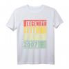 Legendär seit 2007 - 16. Geburtstag Vintage T-Shirt für Teenager, Jungen & Mädchen, Retro Design, Perfekt für die Geburtstagsparty