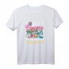 Forget Princess I Want To Be A Scientist - Süßes Mädchen-Wissenschafts-T-Shirt als Geburtstagsgeschenk für junge Forscherinnen und Wissenschaftsliebhaberinnen