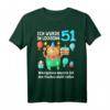 51. Geburtstag T-Shirt für Mann und Frau - Lustiges Lockdown Geschenk 1970 Jahrgang mit Spruch für Geburtstagsfeier & Party