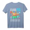 51. Geburtstag T-Shirt für Mann und Frau - Lustiges Lockdown Geschenk 1970 Jahrgang mit Spruch für Geburtstagsfeier & Party