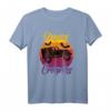 Jeepers Creepers Hexe in 4x4 Flying Past Moon Halloween T-Shirt – Lustiges Gruseliges Kostüm für Erwachsene, Party & Geschenk