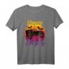 Jeepers Creepers Hexe in 4x4 Flying Past Moon Halloween T-Shirt – Lustiges Gruseliges Kostüm für Erwachsene, Party & Geschenk