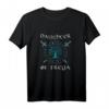Shield-Maiden - Tochter von Freya - Viking T-Shirt für Frauen mit Runen- und Mythologiesymbolen